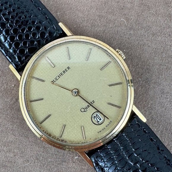 Vintage Fabulous Bucherer Swiss Made Watch with date, - Picture 5 of 9